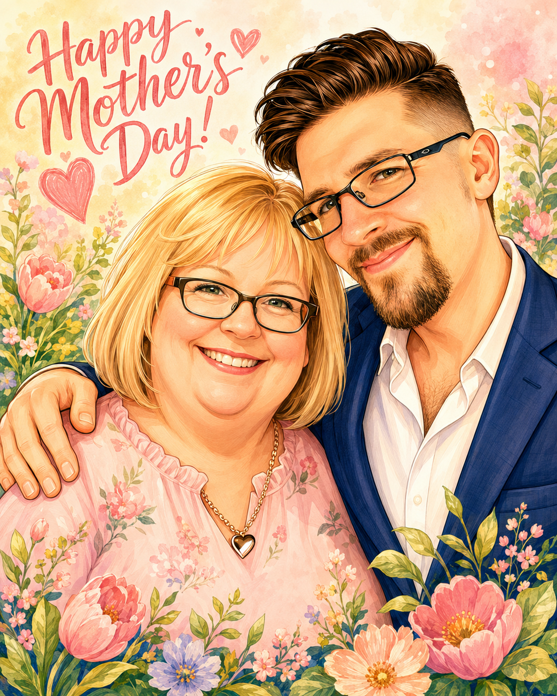 Happy Mother's Day — Mom and Adam